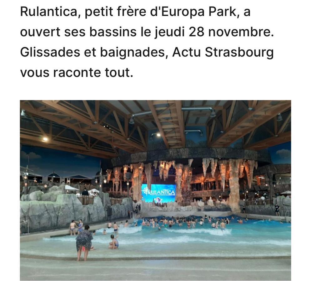 Location Mh Situee A 15 Mn D Europa Park Et Rulantika Boofzheim Exterior foto